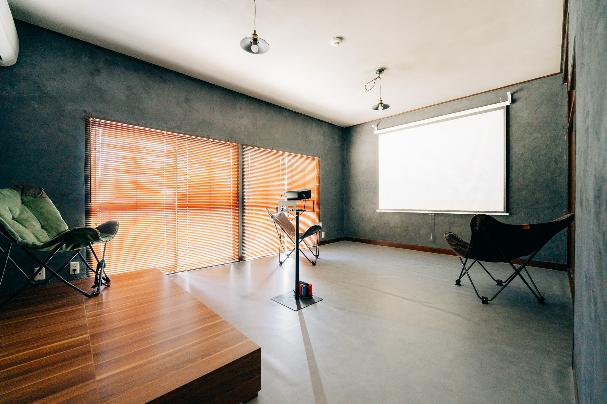 シアタールームの画像